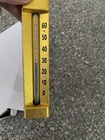 50mm 100mm van het de Maataluminium van de Glas Bimetaalthermometer het Lichaams Gouden Geplateerde V-vorm